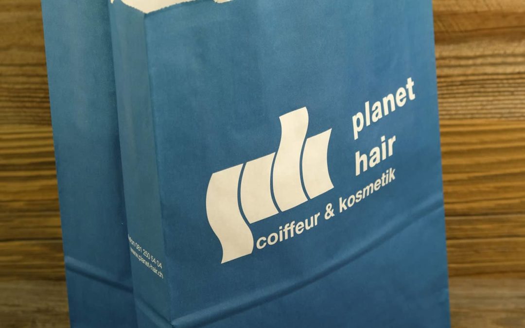 Papiertasche Planet Hair, Chur