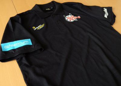 Polo Shirt bedrucken für die RedDevils March Höfe