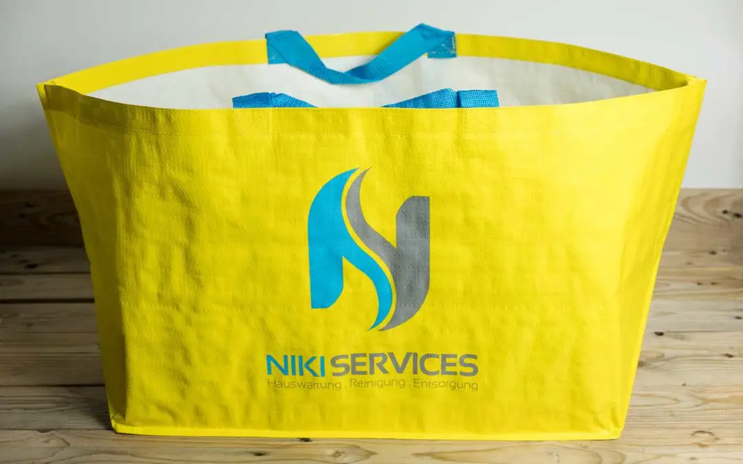 «Ikea Style» Taschen für Niki Services, Domat Ems