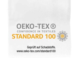 Das ist das OEKO Label Oekotex 100