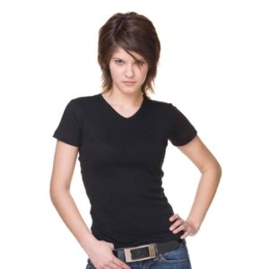 T-Shirt Lucy Damen schwarz