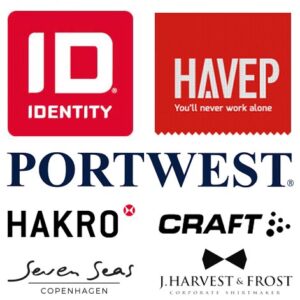 havep, portwest, hakro, ID, Craft, seven seas unsere Marken für den textildruck