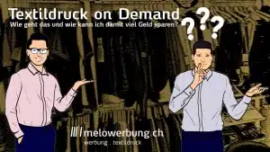 Textildruck on demand