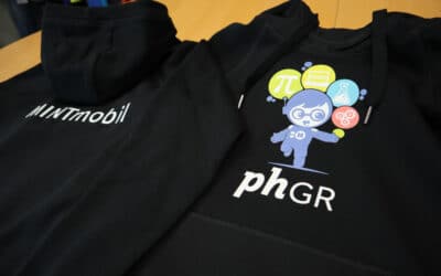 Bedruckte Hoodies für die MINT-Förderung des PDGR