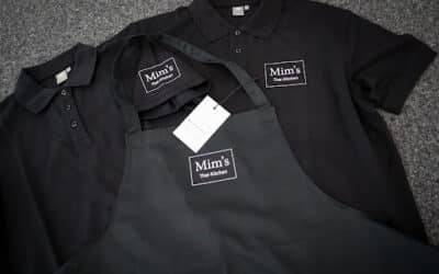 T-Shirts bedruckt für Mim’s Thai Kitchen Take Away aus Glarus