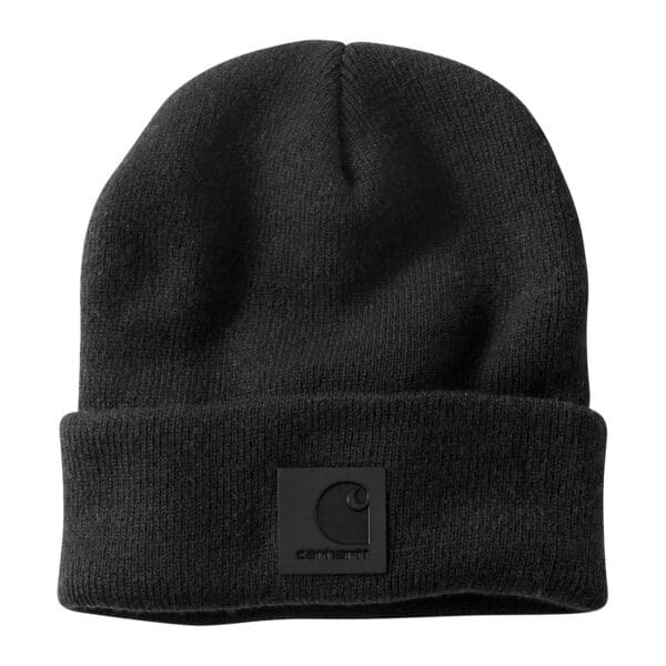 Carhartt Black Label Strickmütze AH1070 schwarz - Warm und stylisch