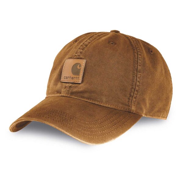 Carhartt Canvas Cap AH0289 - Robuste und bequeme Baseballmütze aus Baumwolle in braun