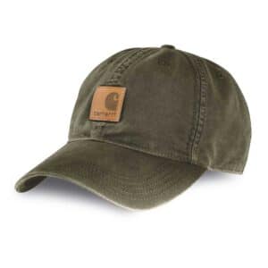 Carhartt Canvas Cap AH0289 - Robuste und bequeme Baseballmütze aus Baumwolle in grün