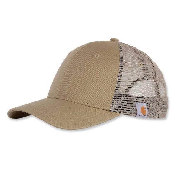Carhartt RUGGED PROFESSIONAL™ SERIES CANVAS MESH BACK CAP - Robuste und bequeme Kappe in der Farbe Sand.