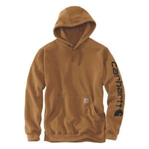 Carhartt Herren Hoodie K288 in Carhartt braun