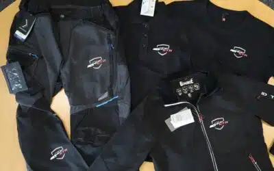 Arbeitskleider und Textildruck für die Garage GTR!