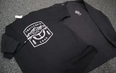 Bedruckte Vans T-Shirts für den Bikepark in Laax