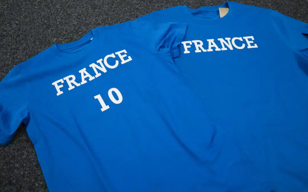T-Shirts für die Eröffnungszeremonie bedruckt