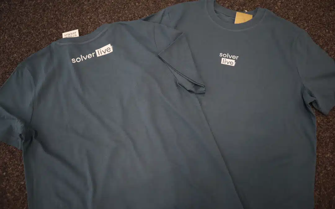 Sparker – das 215gr starke T-Shirt für die Solver Live aus Zürich