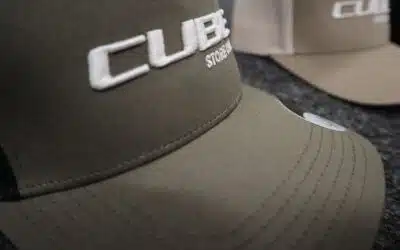 Bestickte Caps für den Cube Store in Chur