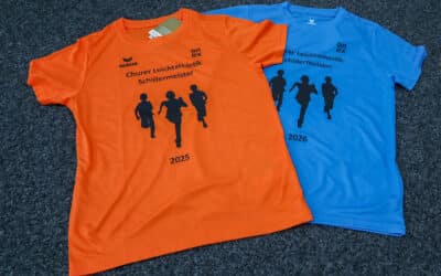 Gewinner T-Shirts für die Laufparade in Chur