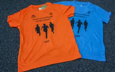 Gewinner T-Shirts für die Laufparade in Chur