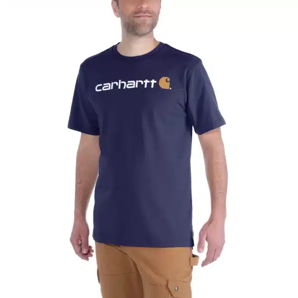 Carhartt CORE LOGO T-SHIRT S/S – Klassisches T-Shirt für Arbeit & Freizeit - Image 4