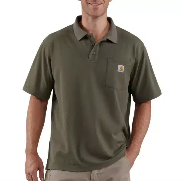 Carhartt WORK POCKET POLO S/S - Image 3